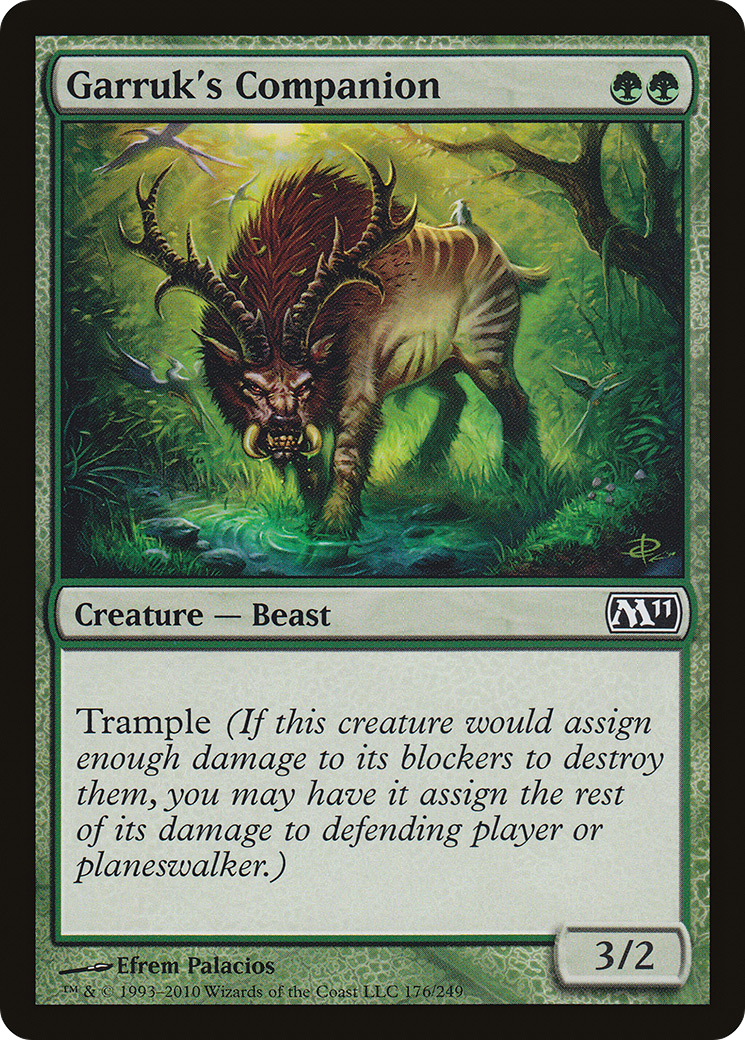 Garruk's Companion (M11-176) [Magic 2011] MTG Single Wizards of the Coast