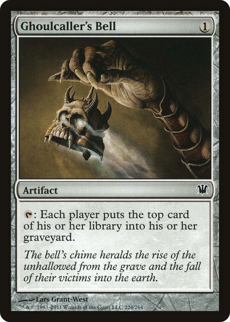 Ghoulcaller's Bell (ISD-224) [Innistrad] Foil MTG Single Wizards of the Coast
