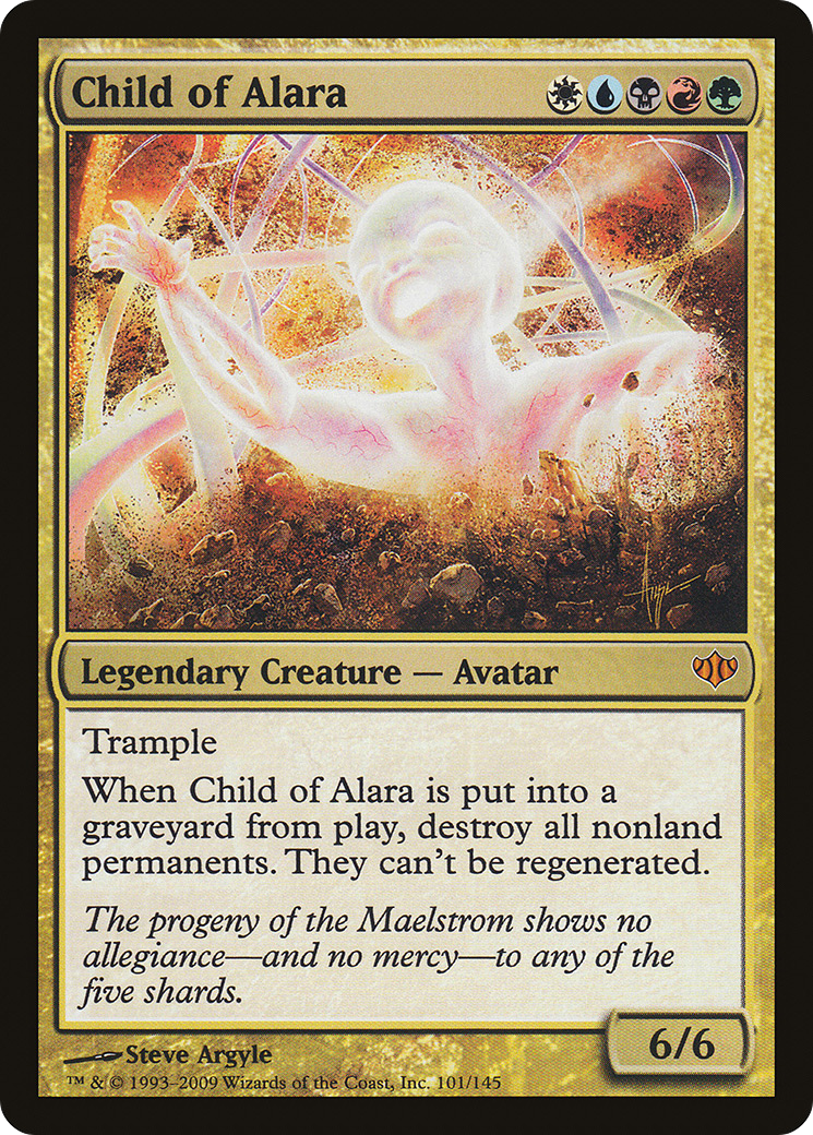 Child of Alara (CON-101) [Conflux] MTG Single Wizards of the Coast