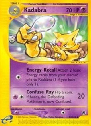 Kadabra (84/165) Reverse Holofoil [Vintage: Expedition] Pokemon Single Pokémon