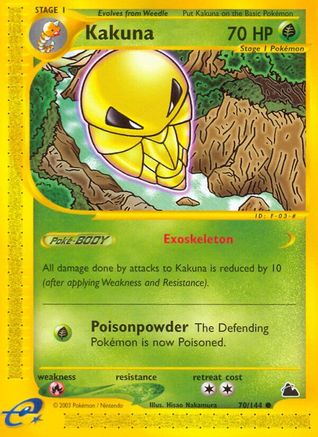 Kakuna (/144) Reverse Holofoil [Vintage: Skyridge] Pokemon Single Pokémon