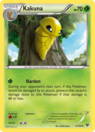 Kakuna (/146) [XY: Base Set] Pokemon Single Pokémon