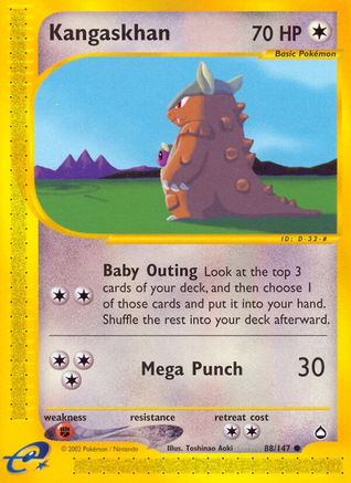 Kangaskhan (/147) Reverse Holofoil [Vintage: Aquapolis] Pokemon Single Pokémon