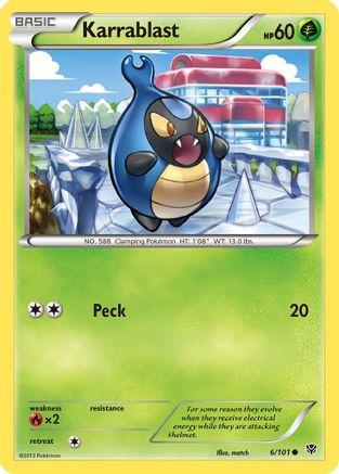 Karrablast (/101) Reverse Holofoil [BW: Plasma Blast] Pokemon Single Pokémon