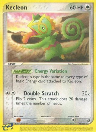 Kecleon (/100) Reverse Holofoil [EX: Sandstorm] Pokemon Single Pokémon