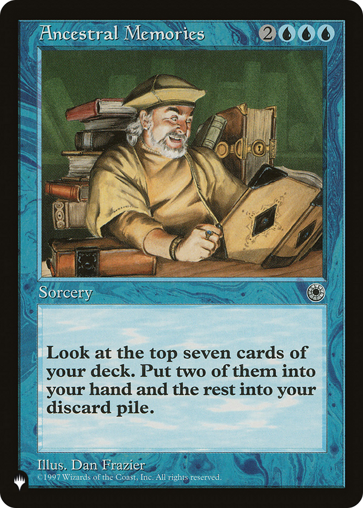 Ancestral Memories (LIST-POR-40) [Mystery Booster] The List MTG Single Wizards of the Coast
