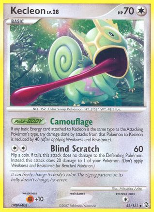 Kecleon (/132) Reverse Holofoil [DP: Secret Wonders] Pokemon Single Pokémon
