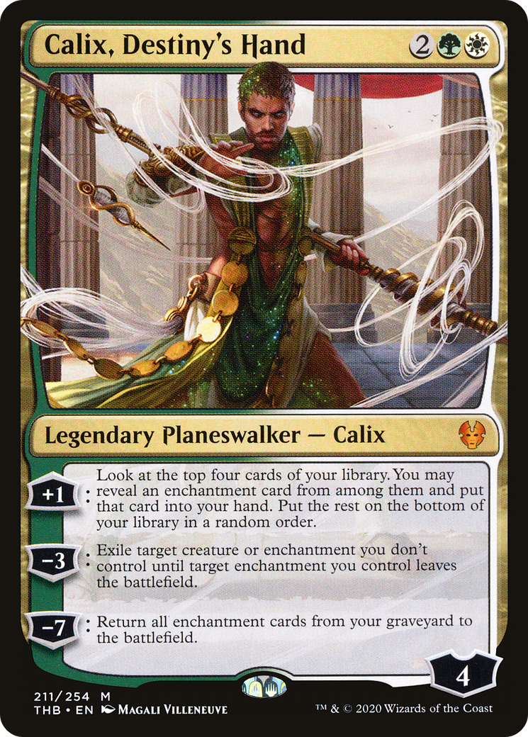 Calix, Destiny's Hand (THB-211) [Theros Beyond Death] MTG Single Wizards of the Coast