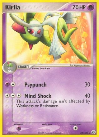 Kirlia (/106) Reverse Holofoil [EX: Emerald] Pokemon Single Pokémon