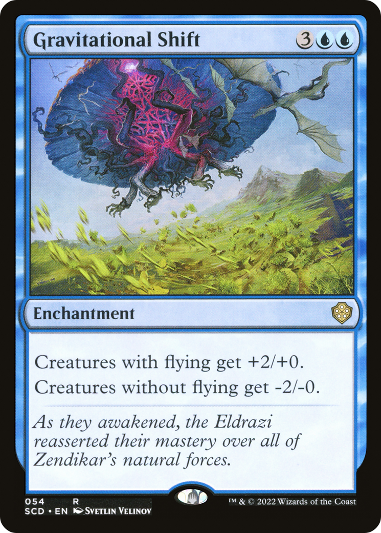Gravitational Shift (SCD-054) [Starter Commander Decks] MTG Single Wizards of the Coast