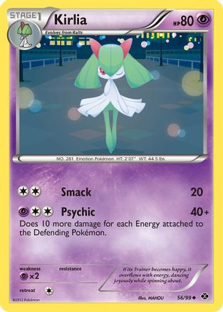 Kirlia (/99) Reverse Holofoil [BW: Next Destinies] Pokemon Single Pokémon