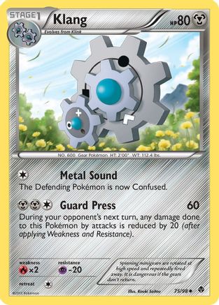Klang (/98) [BW: Emerging Powers] Pokemon Single Pokémon