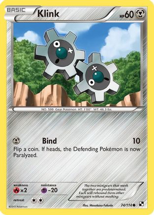 Klink (/114) [BW: Base Set] Pokemon Single Pokémon