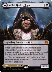 Valki, God of Lies (KHM-286) [Kaldheim] (Borderless) MTG Single Wizards of the Coast
