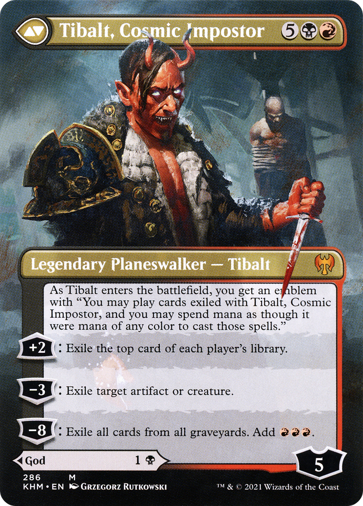 Valki, God of Lies (KHM-286) [Kaldheim] (Borderless) MTG Single Wizards of the Coast