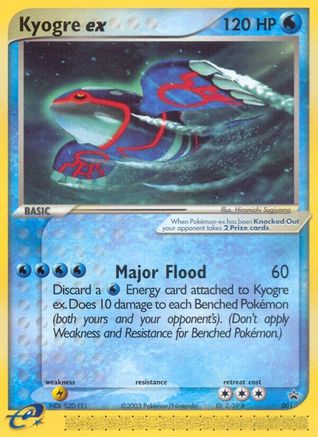Kyogre ex - 001 (Nintendo Power Magazine) (1/40) Holofoil [Promos: Nintendo Promos] Pokemon Single Pokémon