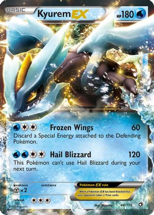 Kyurem EX (44/113) Holofoil [BW: Legendary Treasures] Pokemon Single Pokémon