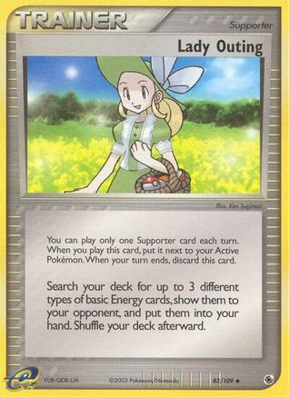 Lady Outing (/109) Reverse Holofoil [EX: Ruby & Sapphire] Pokemon Single Pokémon