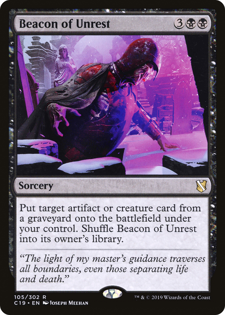 Beacon of Unrest (C19-105) [Commander 2019] MTG Single Wizards of the Coast