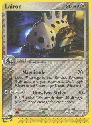 Lairon - 37/109 (/109) Reverse Holofoil [EX: Ruby & Sapphire] Pokemon Single Pokémon