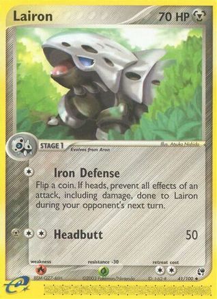 Lairon (/100) Reverse Holofoil [EX: Sandstorm] Pokemon Single Pokémon