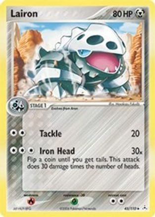 Lairon (/110) Reverse Holofoil [EX: Holon Phantoms] Pokemon Single Pokémon