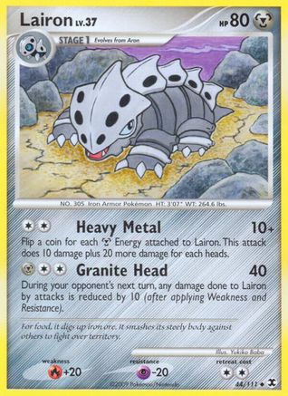 Lairon (/111) Reverse Holofoil [Platinum: Rising Rivals] Pokemon Single Pokémon