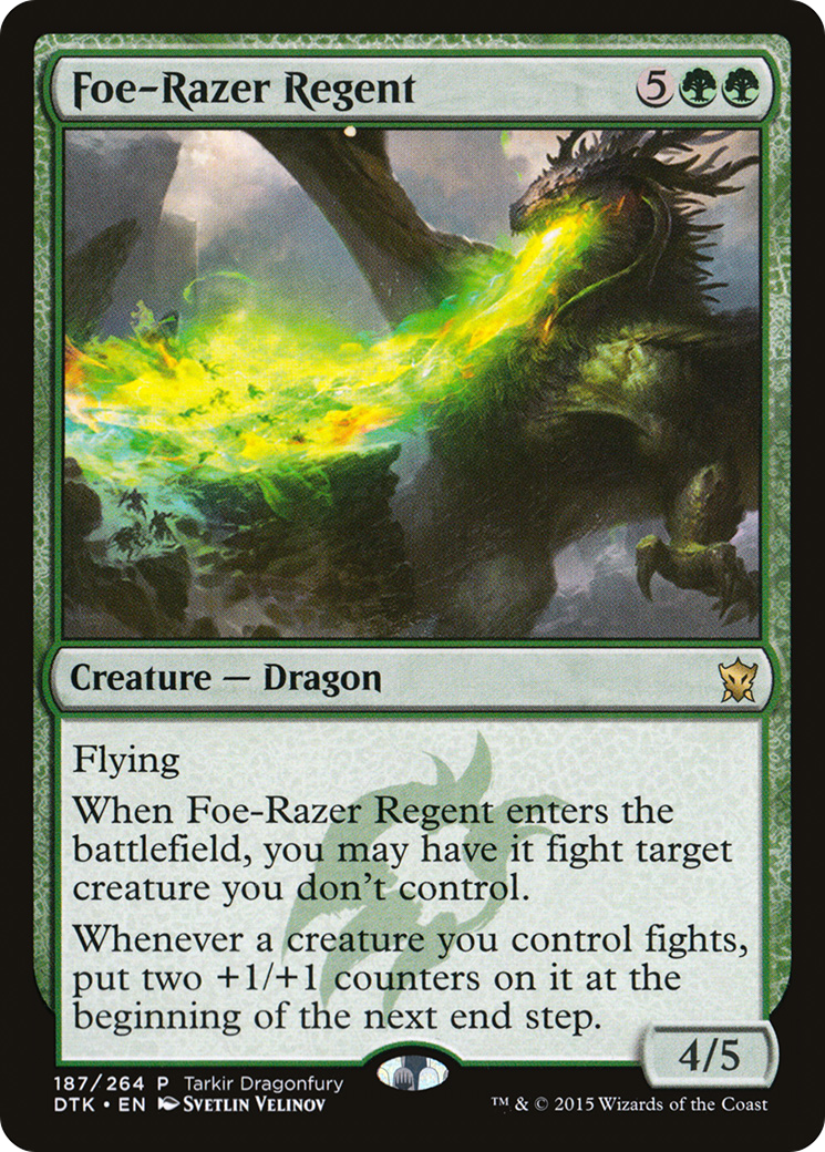 Foe-Razer Regent (TDP-187) [Tarkir Dragonfury] MTG Single Wizards of the Coast