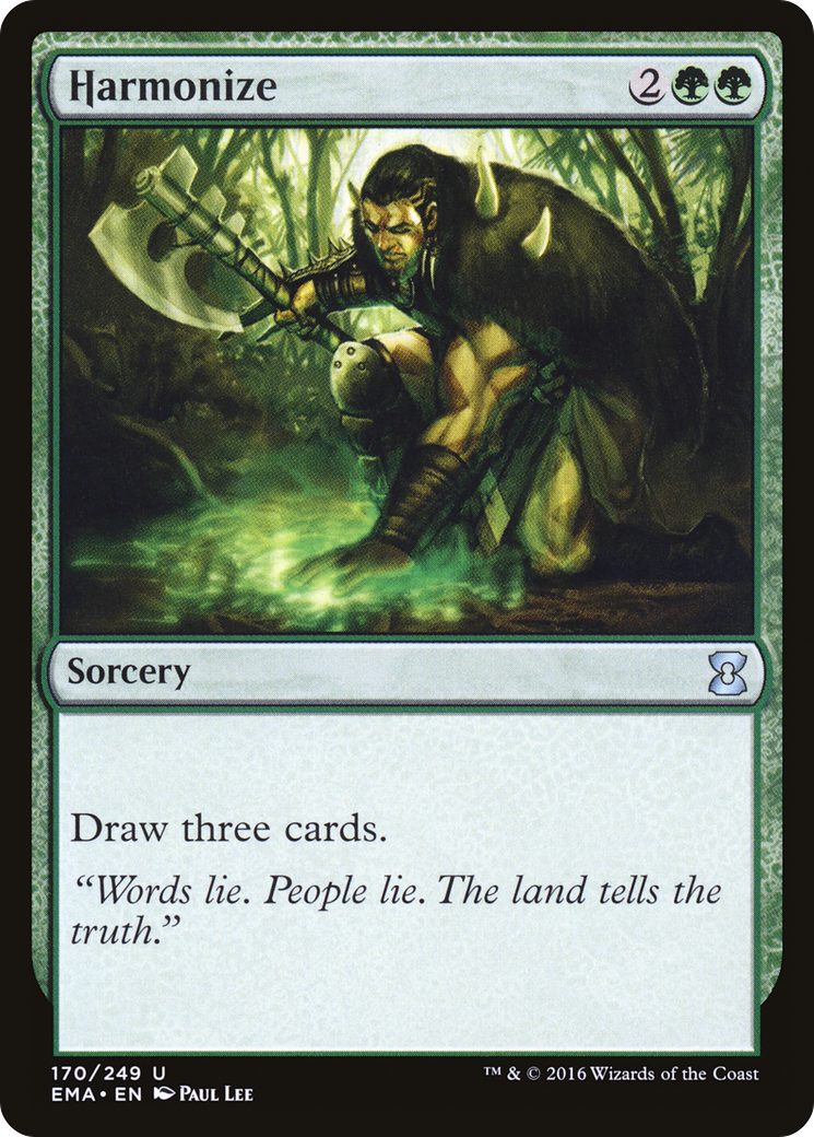 Harmonize (EMA-170) [Eternal Masters] Foil MTG Single Wizards of the Coast