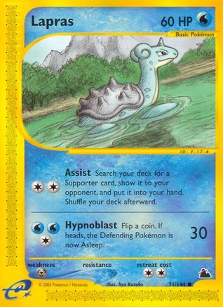 Lapras (/144) Reverse Holofoil [Vintage: Skyridge] Pokemon Single Pokémon