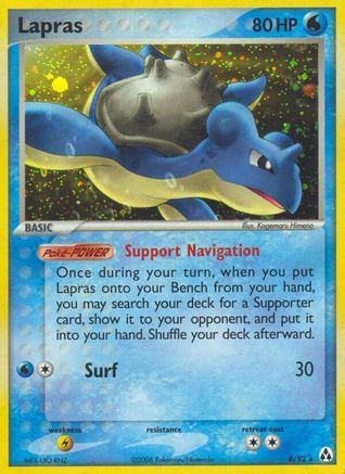 Lapras (/92) Reverse Holofoil [EX: Legend Maker] Pokemon Single Pokémon