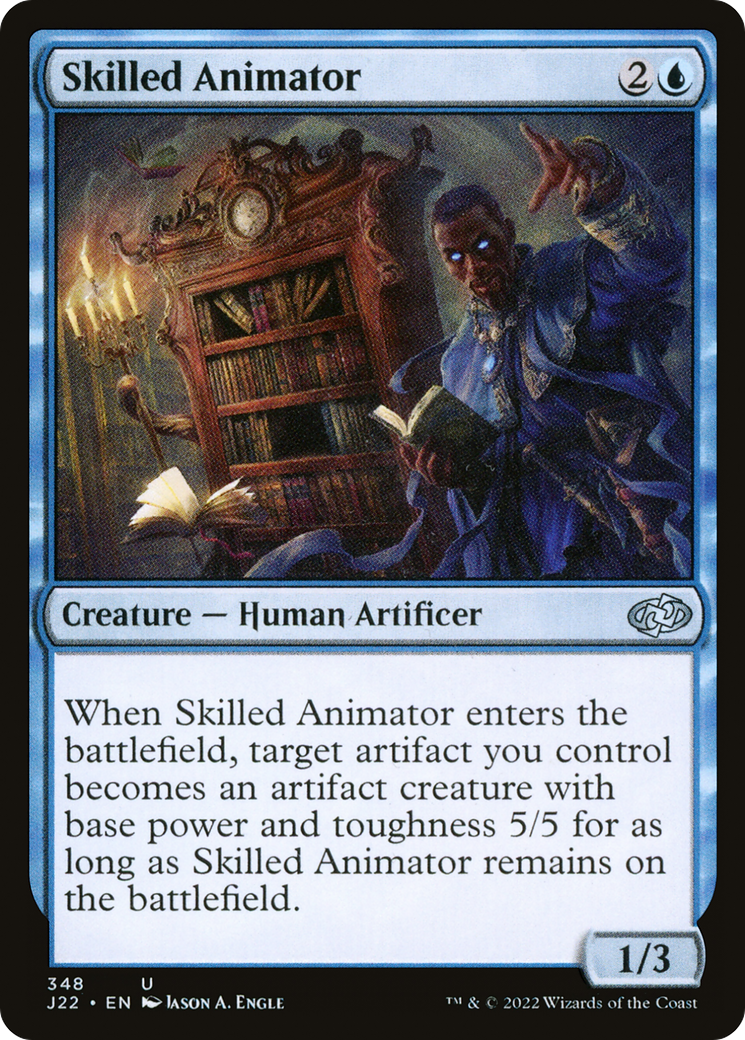 Skilled Animator (J22-348) [Jumpstart 2022] MTG Single Wizards of the Coast