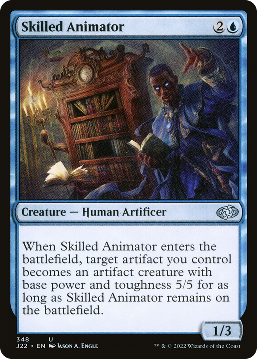 Skilled Animator (J22-348) [Jumpstart 2022] MTG Single Wizards of the Coast