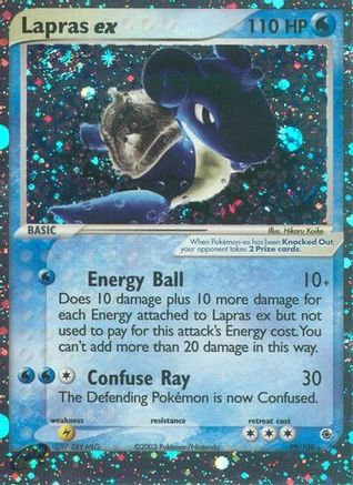 Lapras ex 99/109 Holofoil [EX: Ruby & Sapphire] Pokemon Single Pokémon
