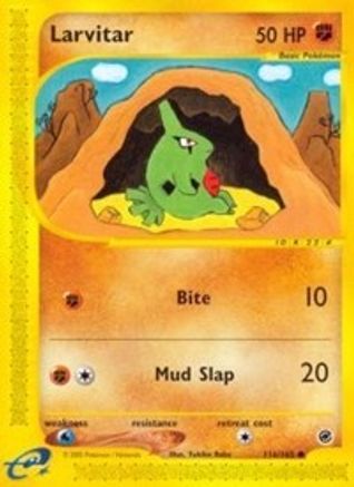 Larvitar (/165) Reverse Holofoil [Vintage: Expedition] Pokemon Single Pokémon