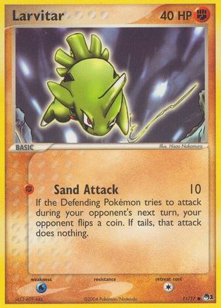 Larvitar 11/17 [Promos: POP Series 1] Pokemon Single Pokémon