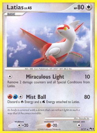 Latias (/17) Holofoil [Promos: POP Series 7] Pokemon Single Pokémon