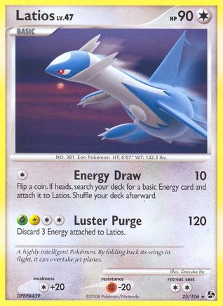 Latios (/106) [DP: Great Encounters] Pokemon Single Pokémon