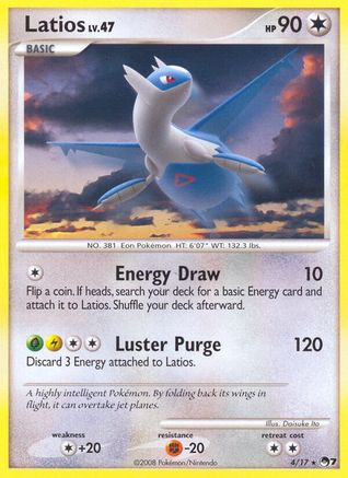 Latios (/17) Holofoil [Promos: POP Series 7] Pokemon Single Pokémon