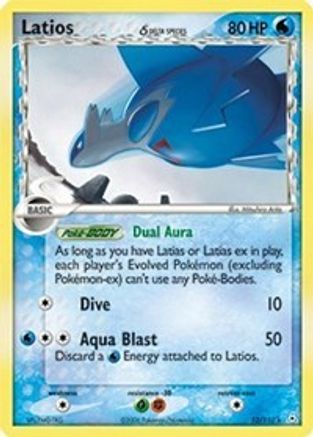 Latios - 012/110 (Delta Species) (/110) Reverse Holofoil [EX: Holon Phantoms] Pokemon Single Pokémon