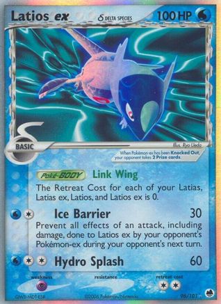 Latios ex (Delta Species) (/101) Holofoil [EX: Dragon Frontiers] Pokemon Single Pokémon