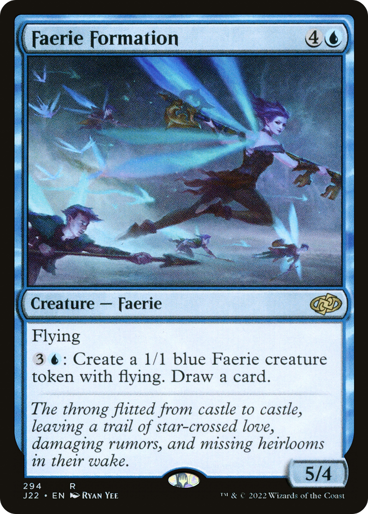 Faerie Formation (J22-294) [Jumpstart 2022] MTG Single Wizards of the Coast