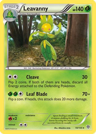 Leavanny (/135) [BW: Plasma Storm] Pokemon Single Pokémon