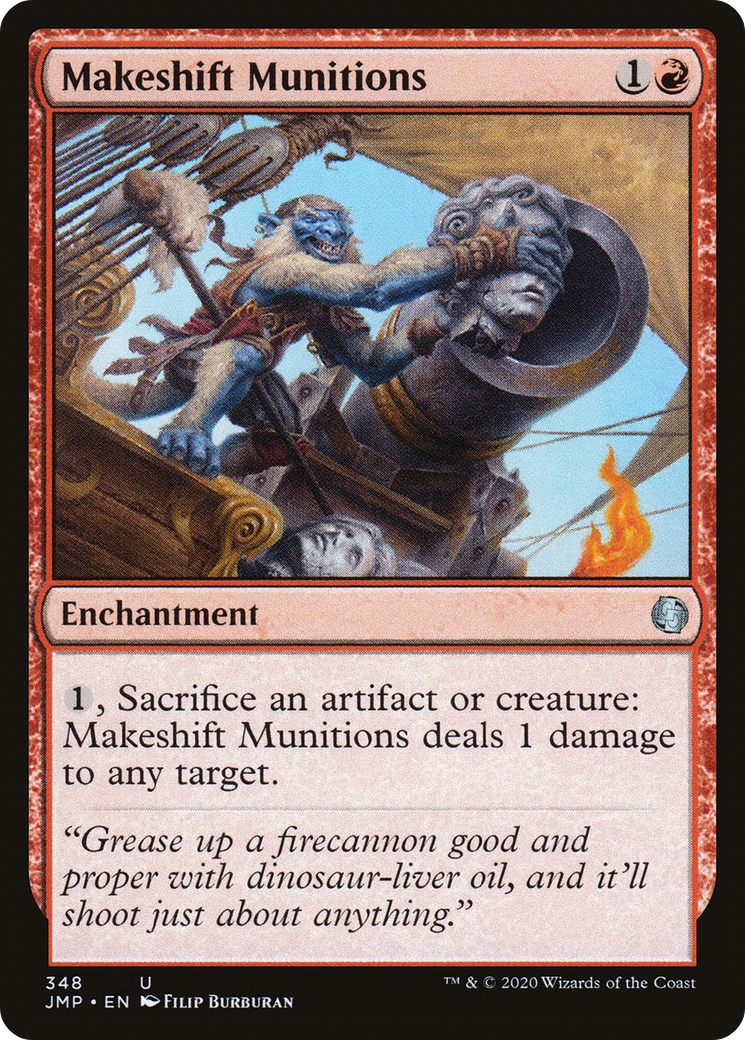 Makeshift Munitions (JMP-348) [Jumpstart] MTG Single Wizards of the Coast