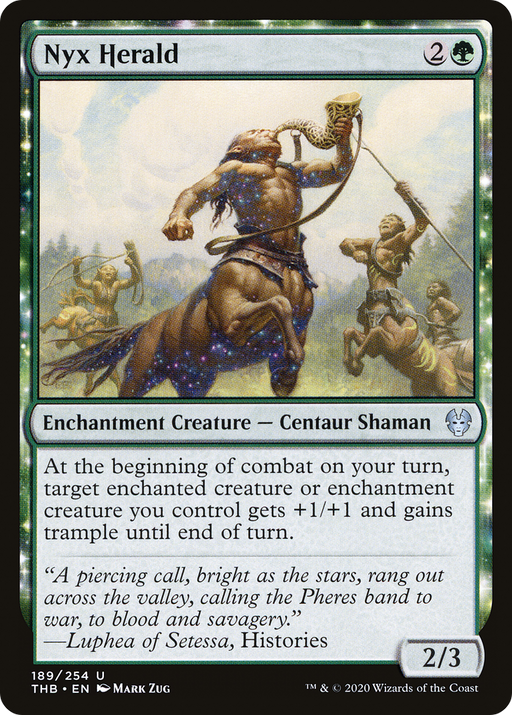 Nyx Herald (THB-189) [Theros Beyond Death] MTG Single Wizards of the Coast