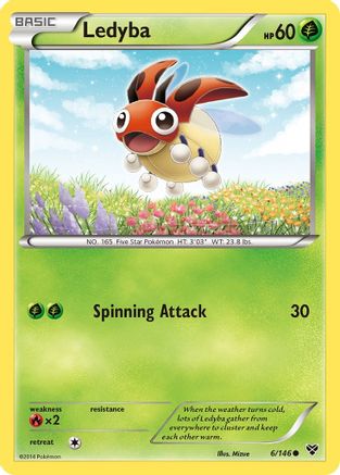 Ledyba (/146) [XY: Base Set] Pokemon Single Pokémon