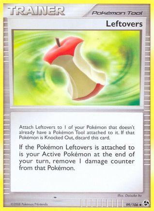 Leftovers (/106) Reverse Holofoil [DP: Great Encounters] Pokemon Single Pokémon