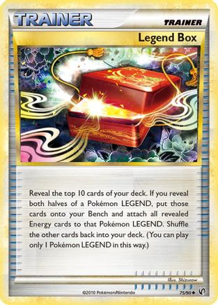 Legend Box (/90) Reverse Holofoil [HGSS: Undaunted] Pokemon Single Pokémon