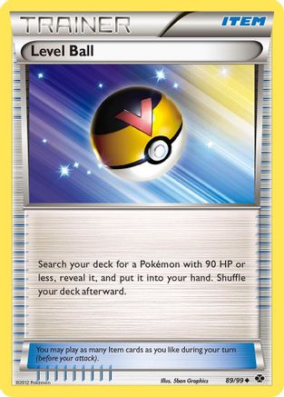 Level Ball (89/99) Reverse Holofoil [BW: Next Destinies] Pokemon Single Pokémon
