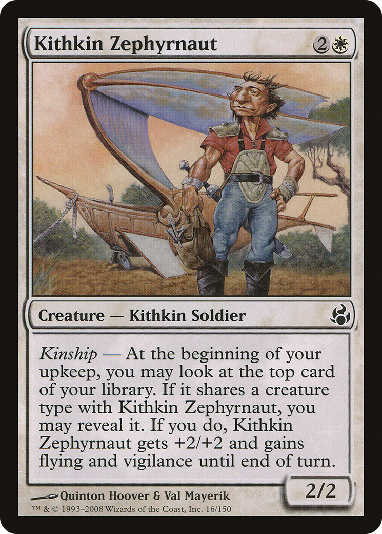 Kithkin Zephyrnaut (MOR-016) [Morningtide] MTG Single Wizards of the Coast
